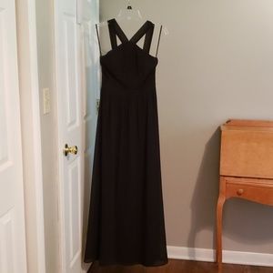 Air of Romance Black Maxi Dress Lulus